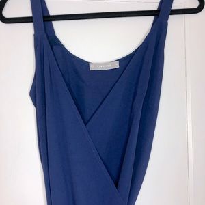 Everlane Japanese weave Midi Wrap Dress